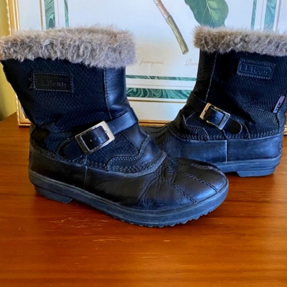 L.L. Bean Rangeley Insulated Women Snow Winter Boots Size 7